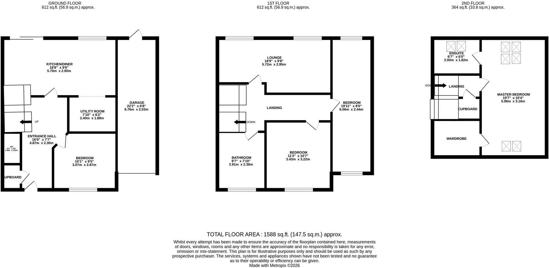 Ivy Lane, Finedon floorplan