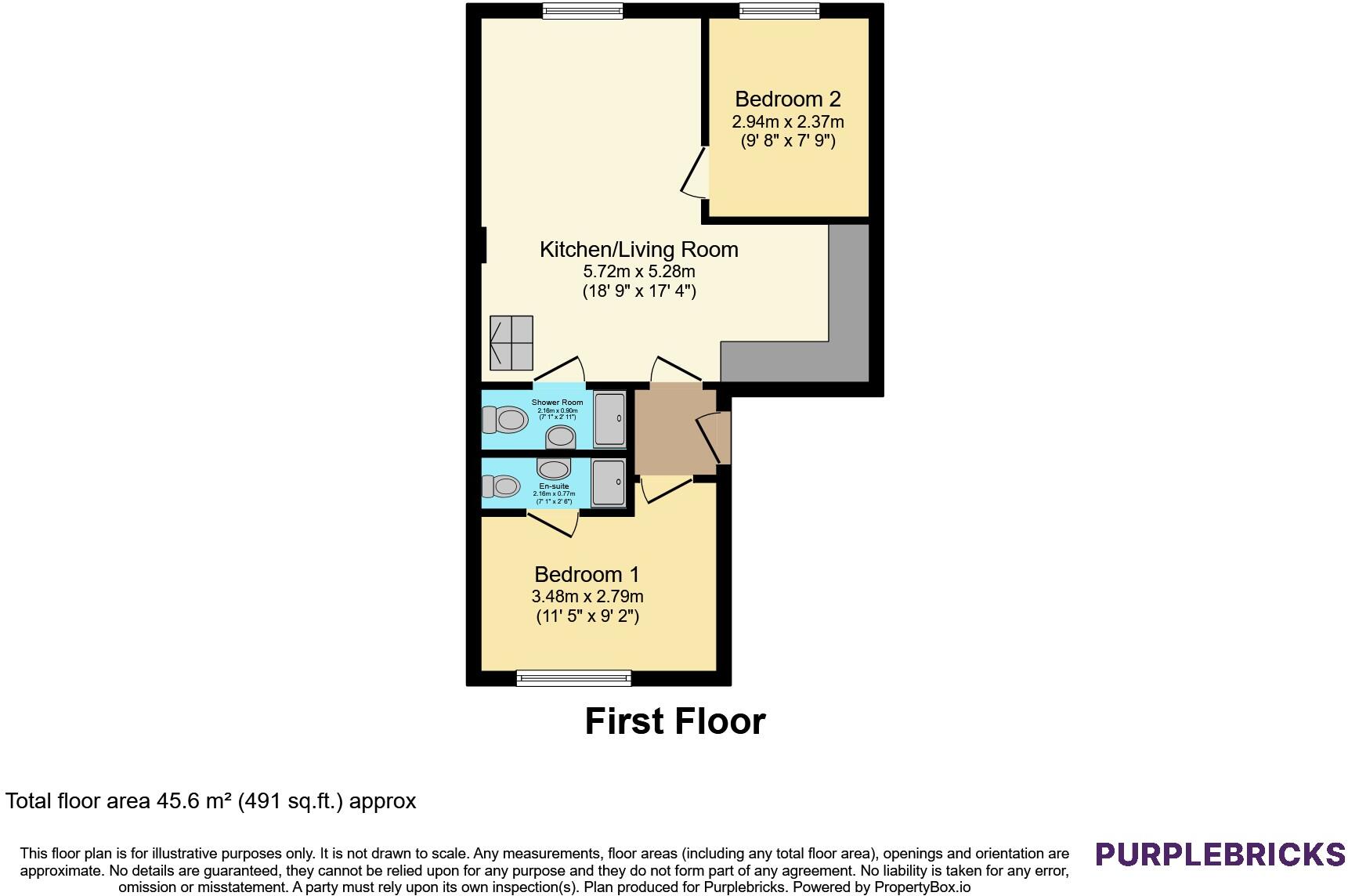 Randolph Avenue, London, W9 floorplan