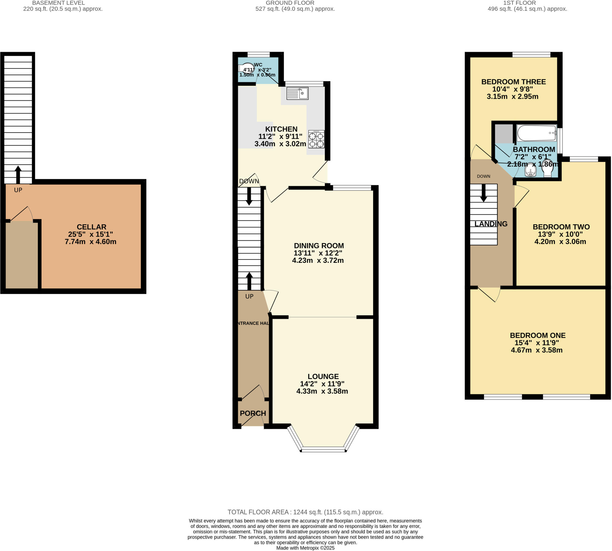 Moscow Road, Stockport, Greater Manchester, SK3 floorplan