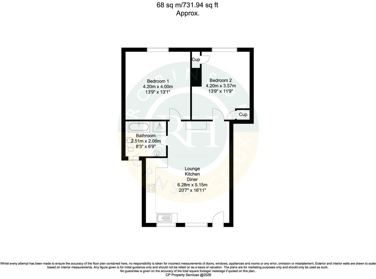 Castlegate, Tickhill, Doncaster floorplan
