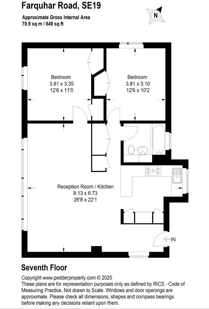 Farquhar Road, Crystal Palace, London, SE19 floorplan