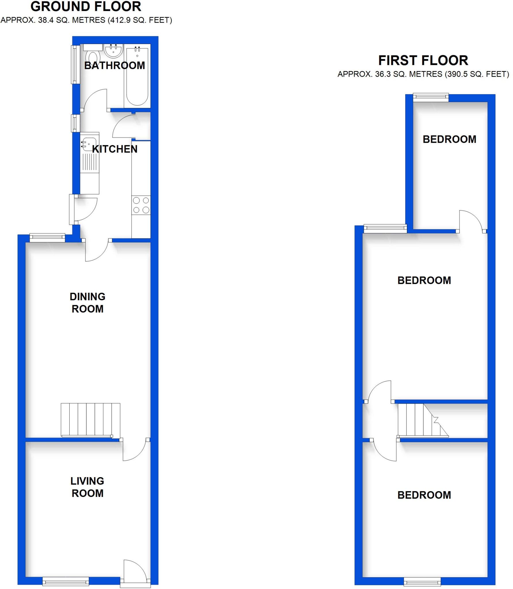 20 High Street, Saltney floorplan