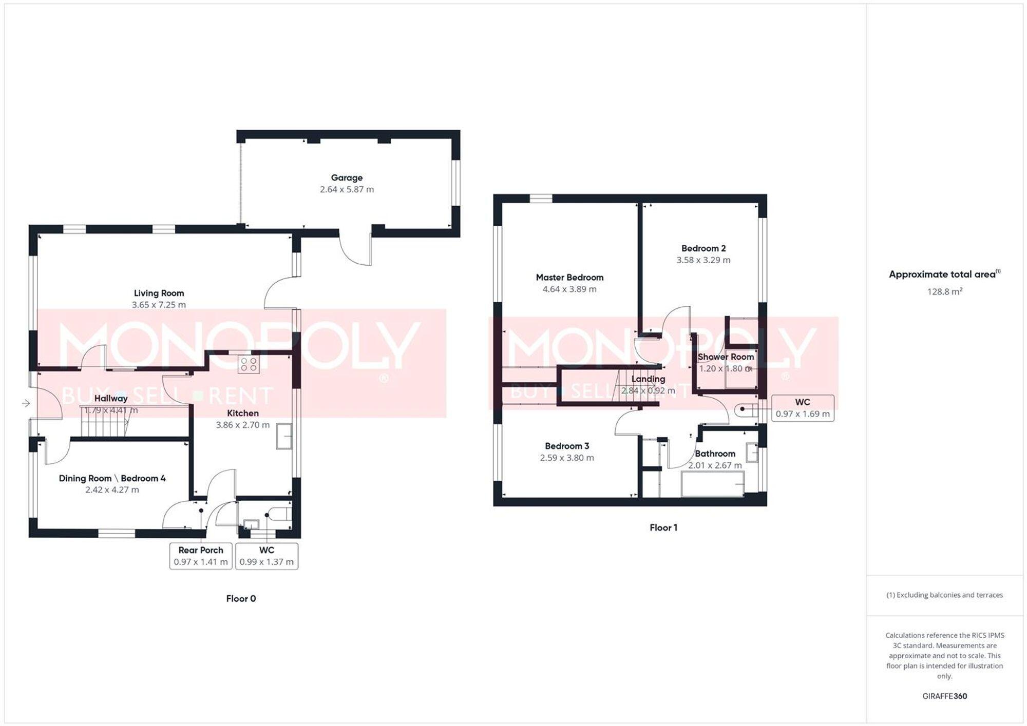 Ffordd Plas Newydd, Ruthin, LL15 floorplan