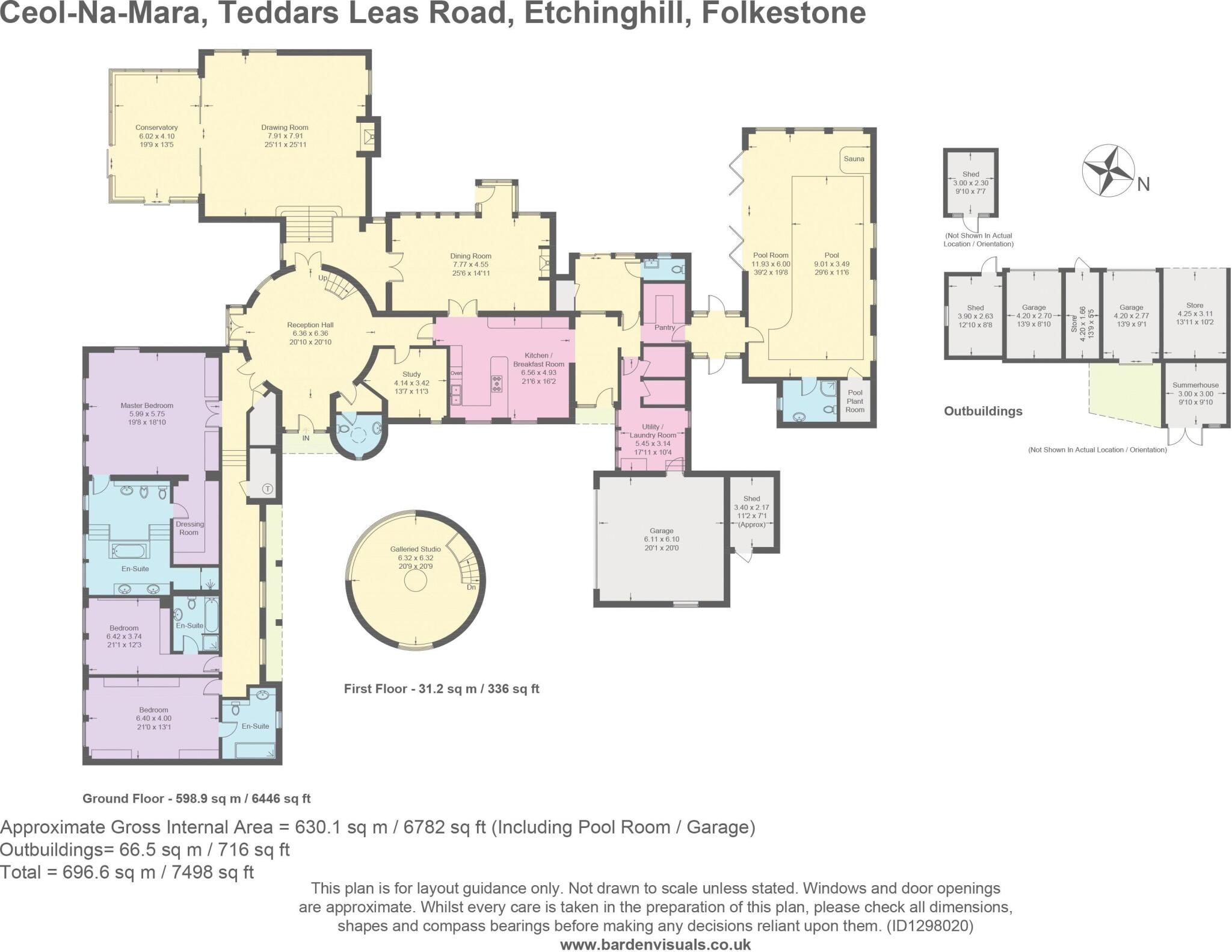Etchinghill, Folkestone floorplan