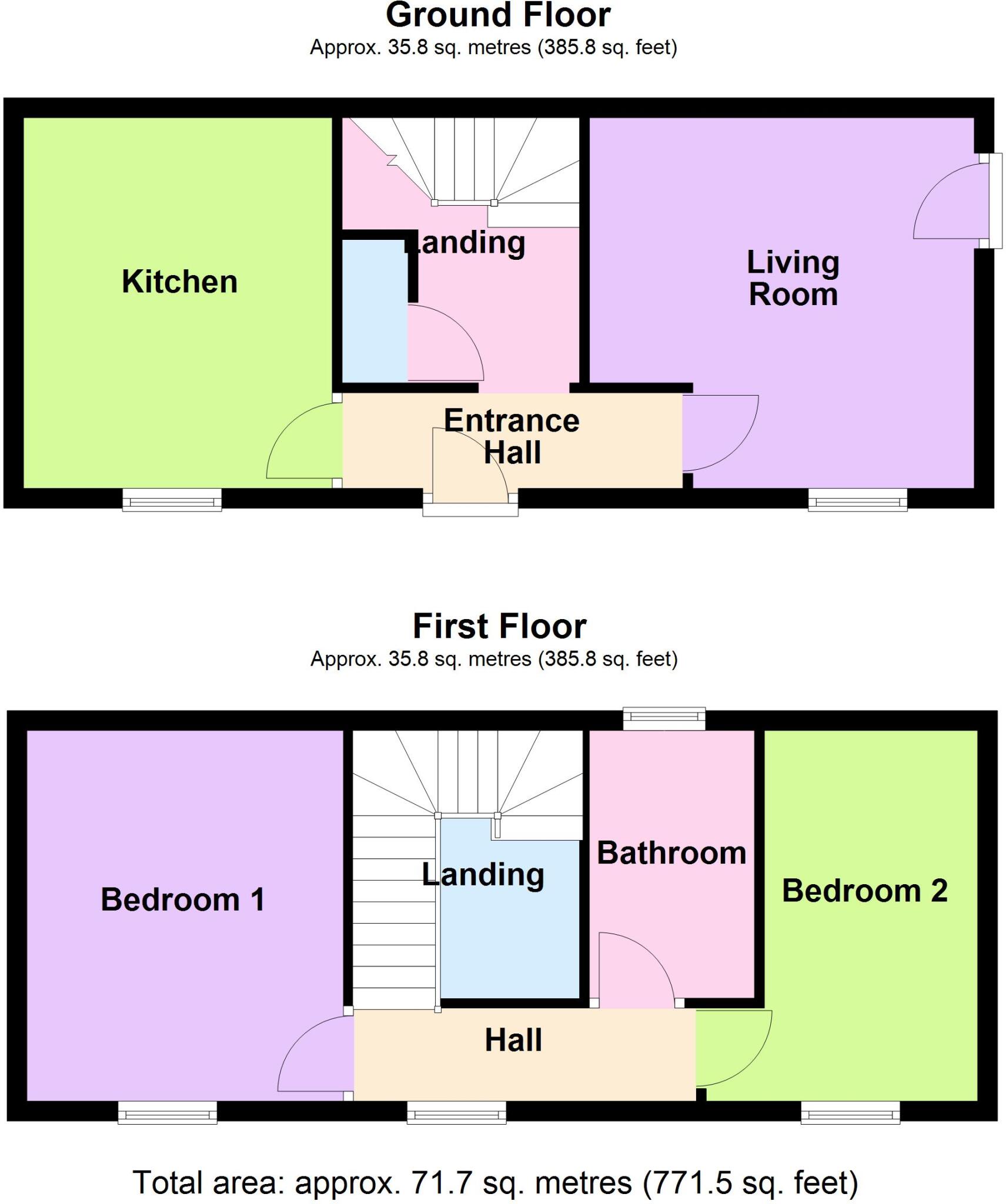 Lawrence St, Blackburn, BB2 1QF floorplan