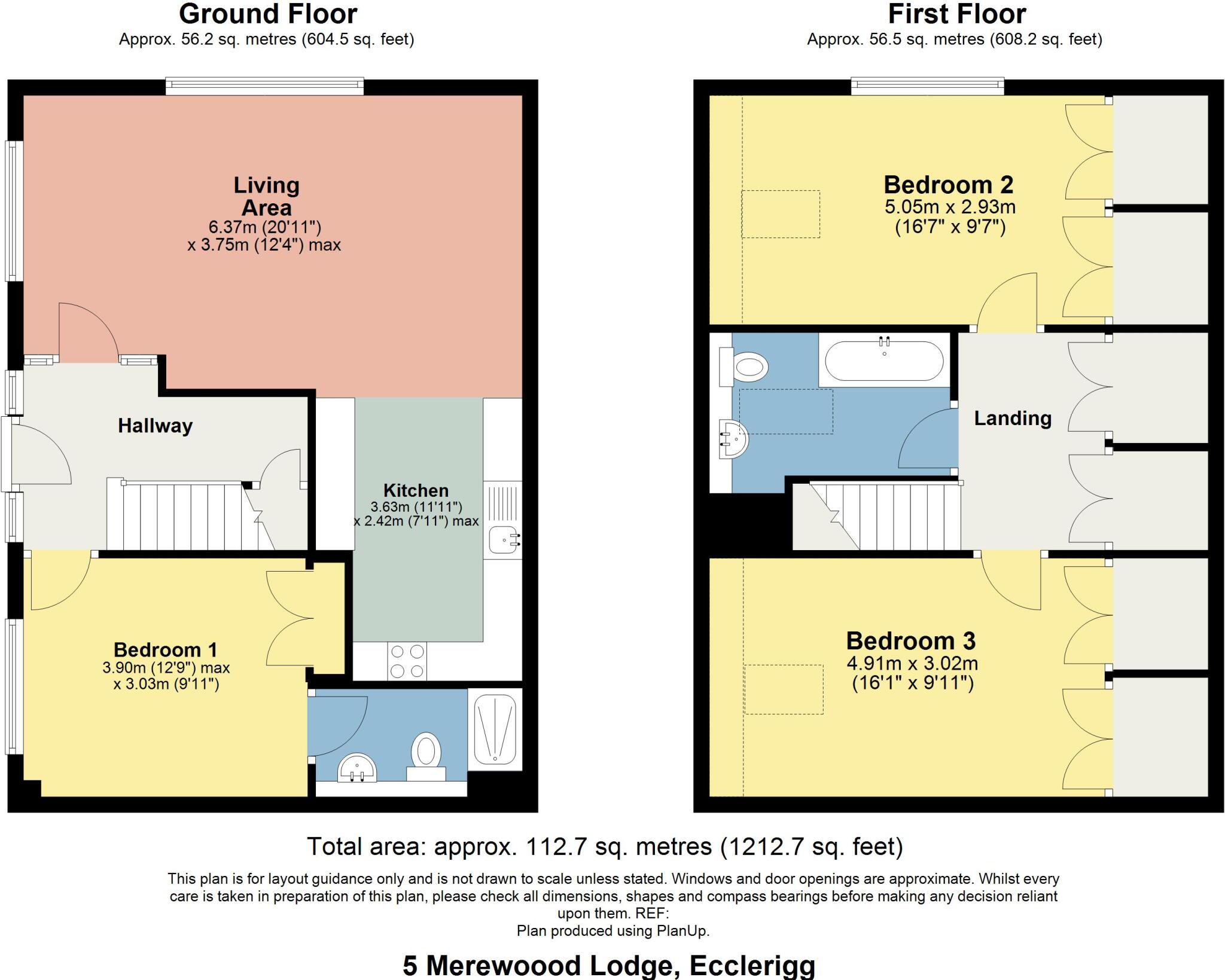 Middlerigg, 5 Merewood Lodge, Ecclerigg, Windermere LA23 1QB floorplan