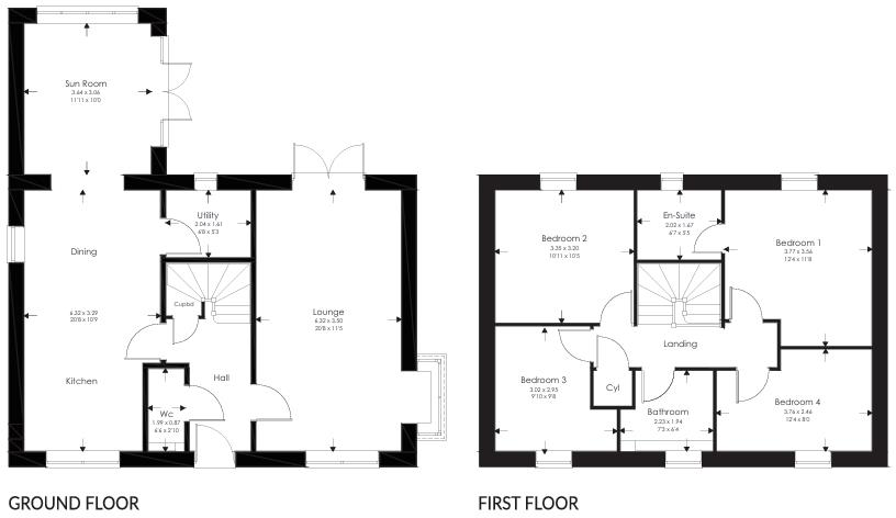 Plot 23, 2 Rue De Maisdon, Keelby floorplan