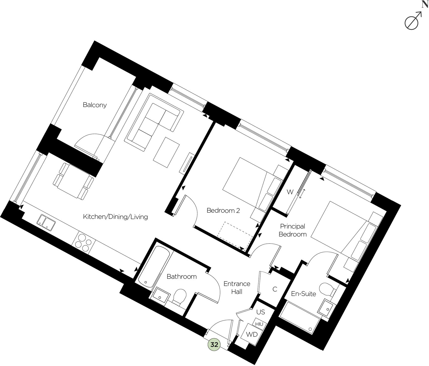 Eddington Avenue,
Cambridge,
CB3 floorplan