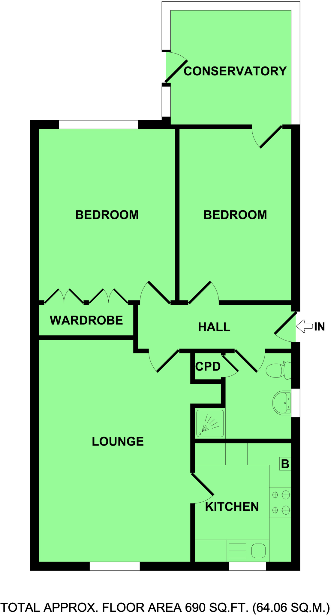 Hopton-on-Sea, Great Yarmouth floorplan