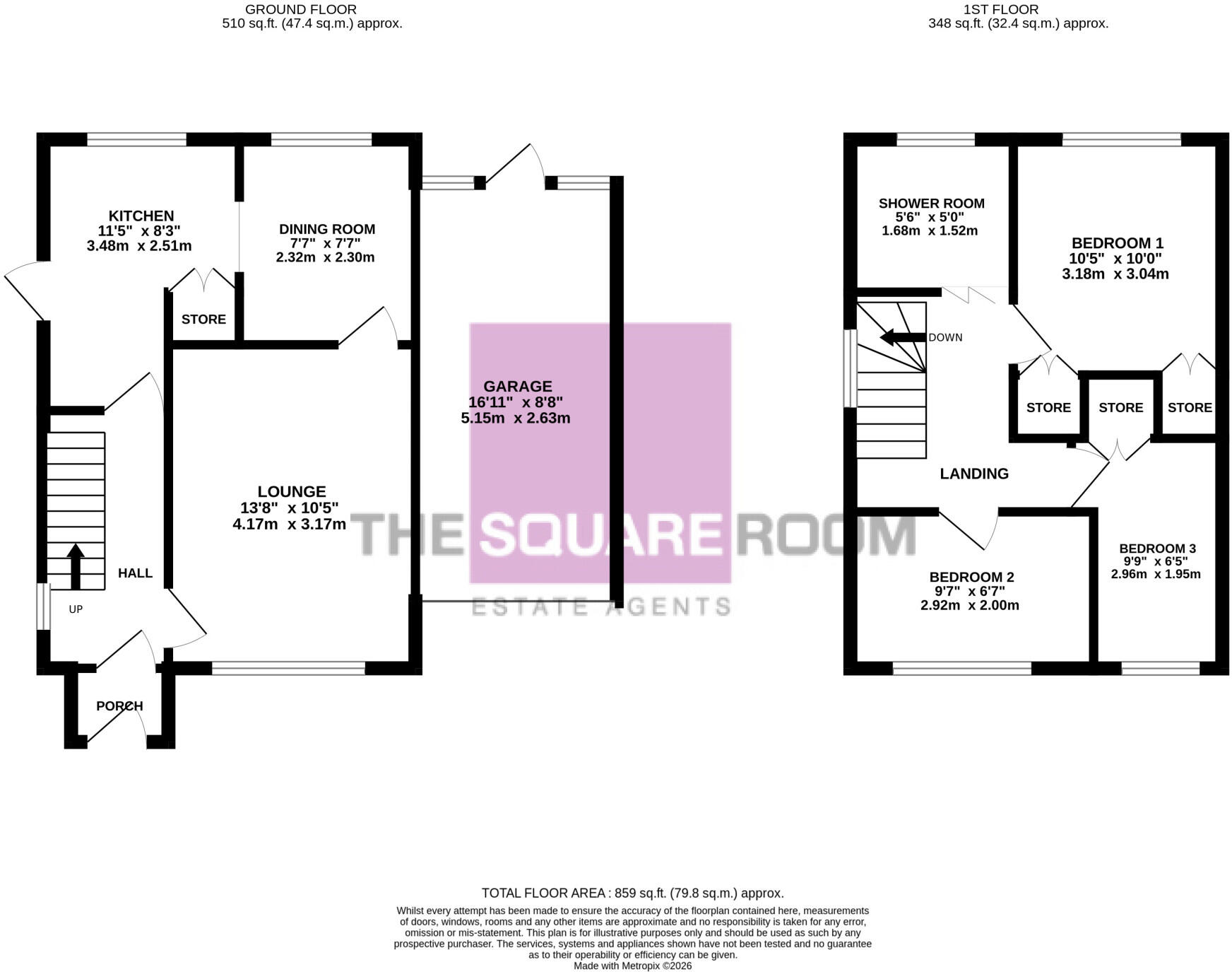 Broadway,  Fleetwood, FY7 floorplan