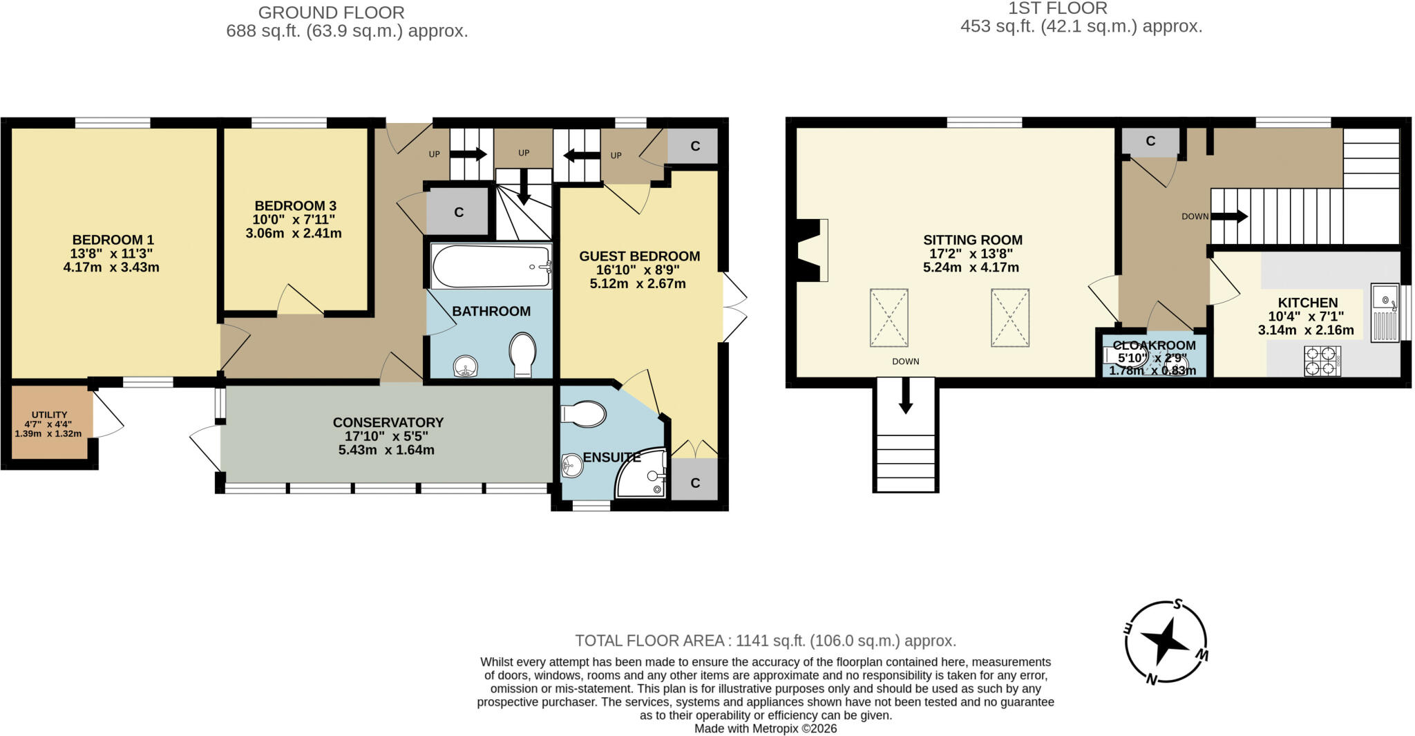 Glen Andred, Colway Lane, Lyme Regis, Dorset, DT7 floorplan