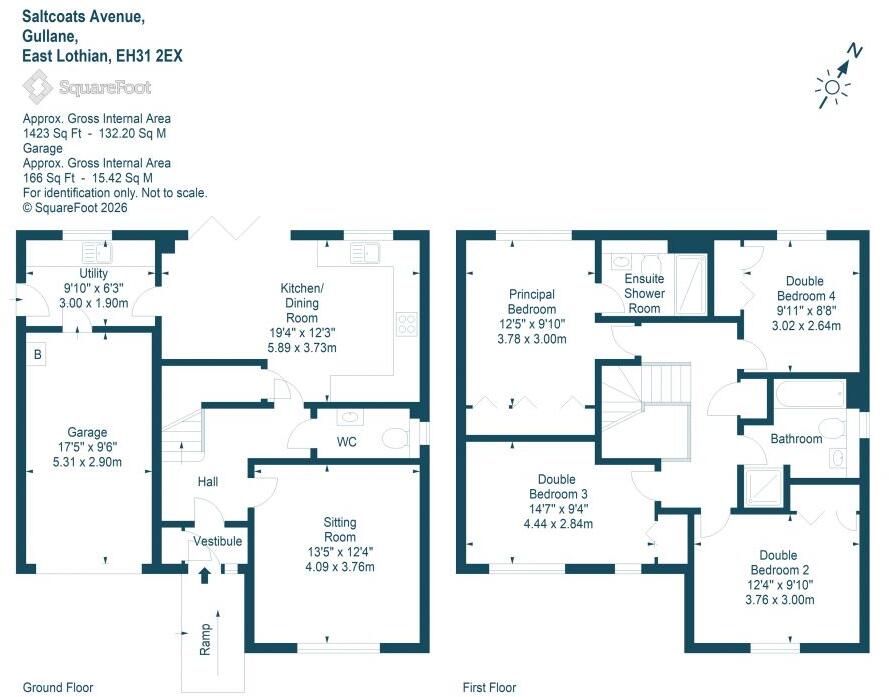 81 Saltcoats Avenue, Gullane, East Lothian, EH31 2EX floorplan