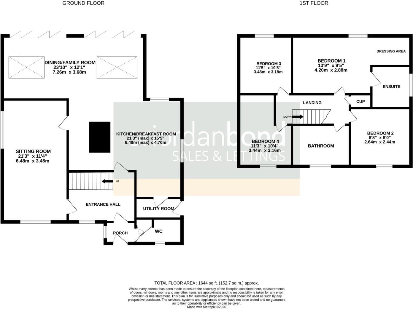 Squires Walk, Spinney Hill, Northampton NN3 floorplan