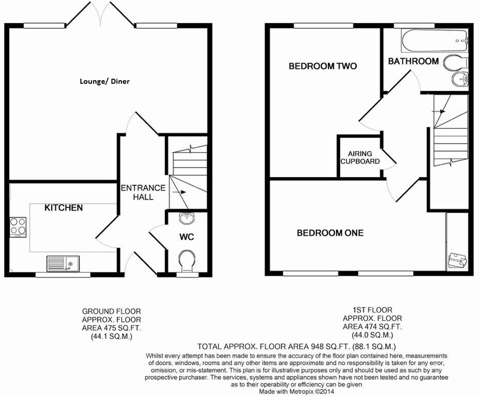 Fisher Mews, Christchurch, BH23 floorplan