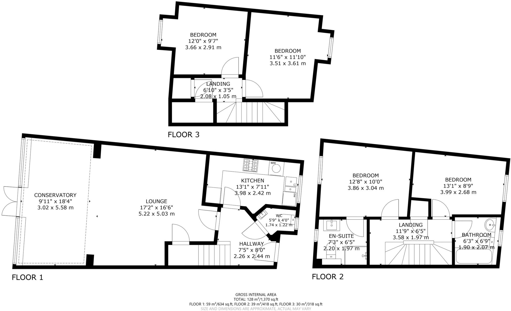 Brunel Drive, Hailsham, East Sussex floorplan