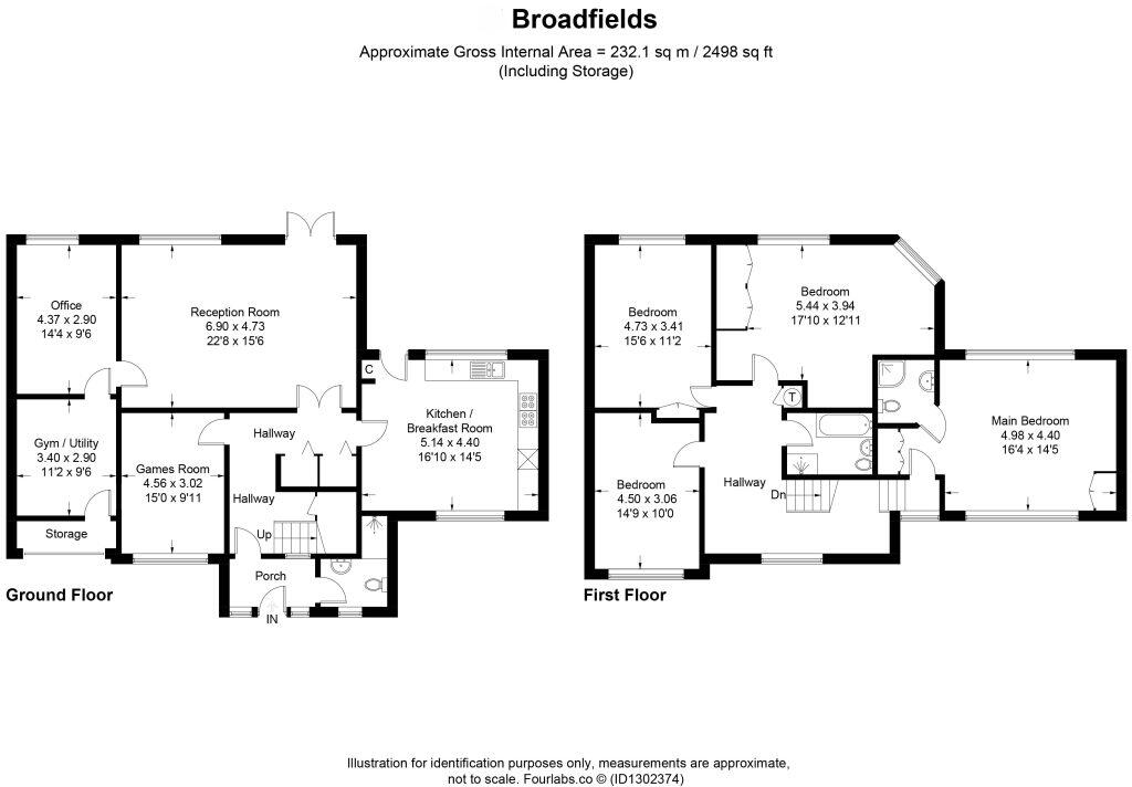 4 Bedroom Detached Family Home floorplan
