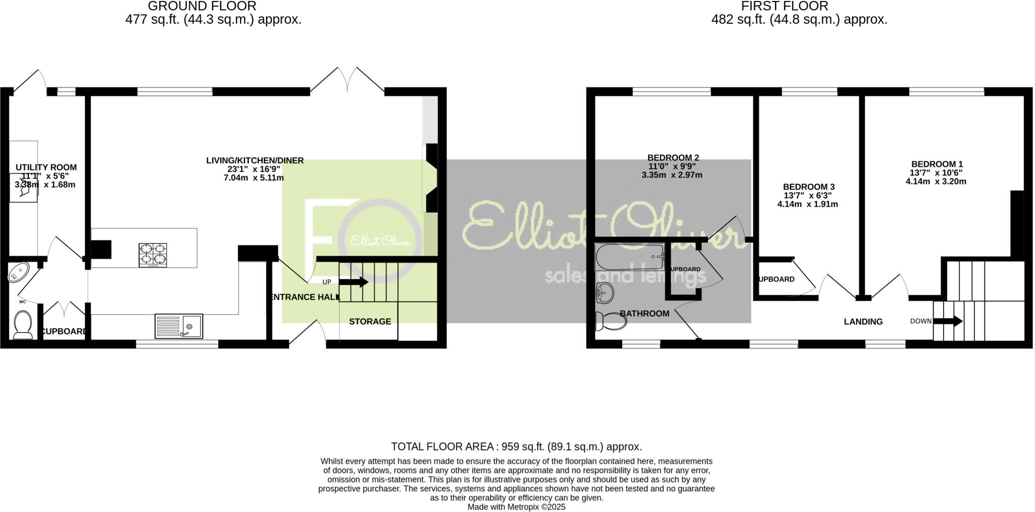 Pennsylvania Avenue, Cheltenham GL51 7JJ floorplan