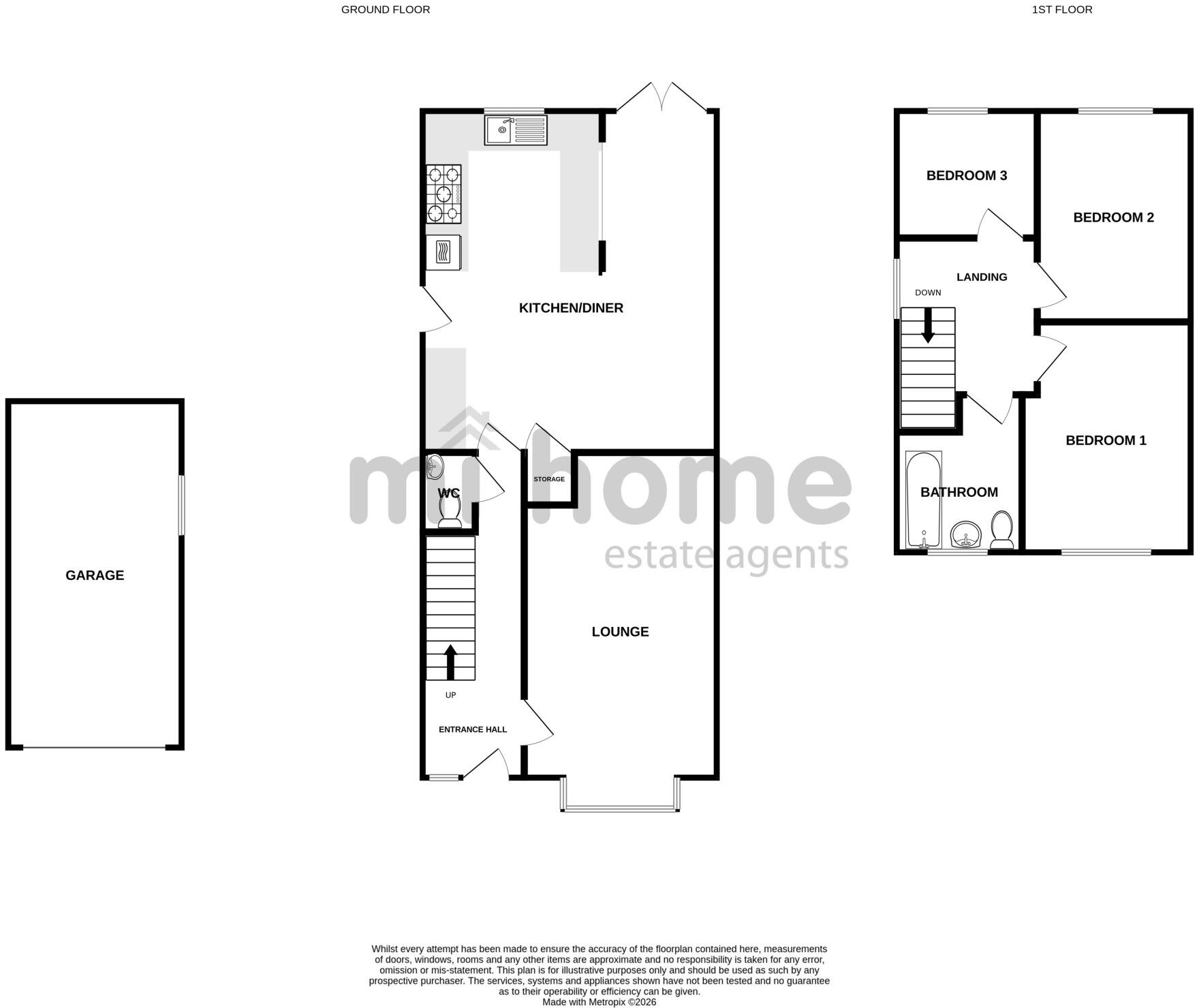 Meadow Park, Wesham, Preston, Lancashire, PR4 floorplan