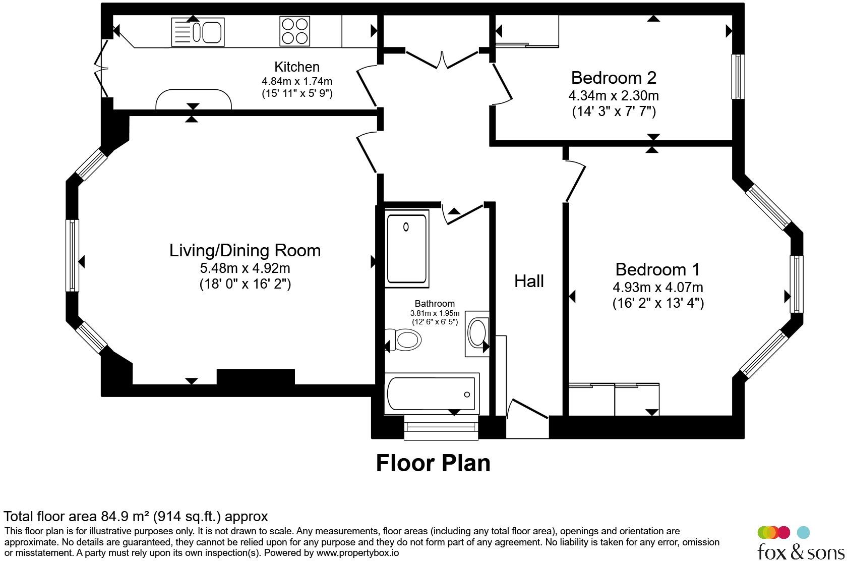 Wilbury Road, Hove floorplan