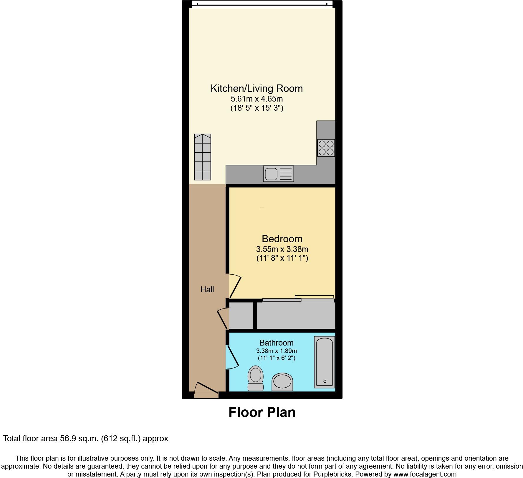 100 Carver Street, Birmingham, B1 floorplan