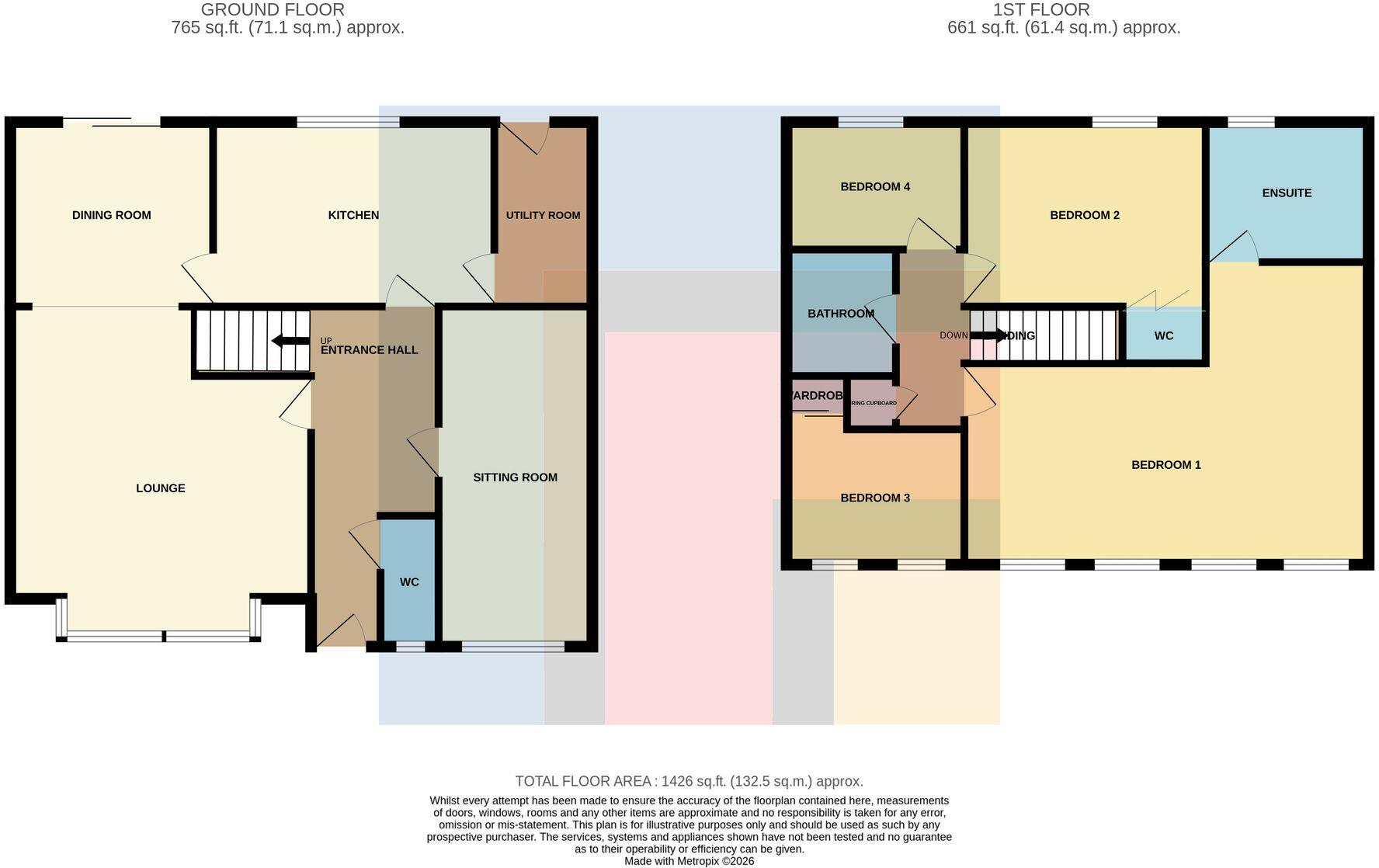 Ffordd Cwellyn, Cardiff, CF23 floorplan