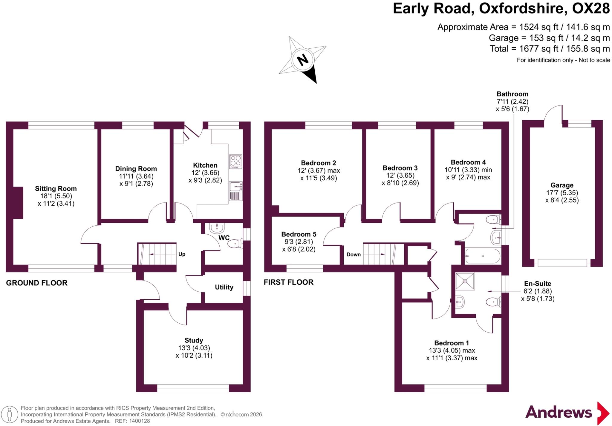 Early Road, Witney, Oxfordshire, OX28 floorplan