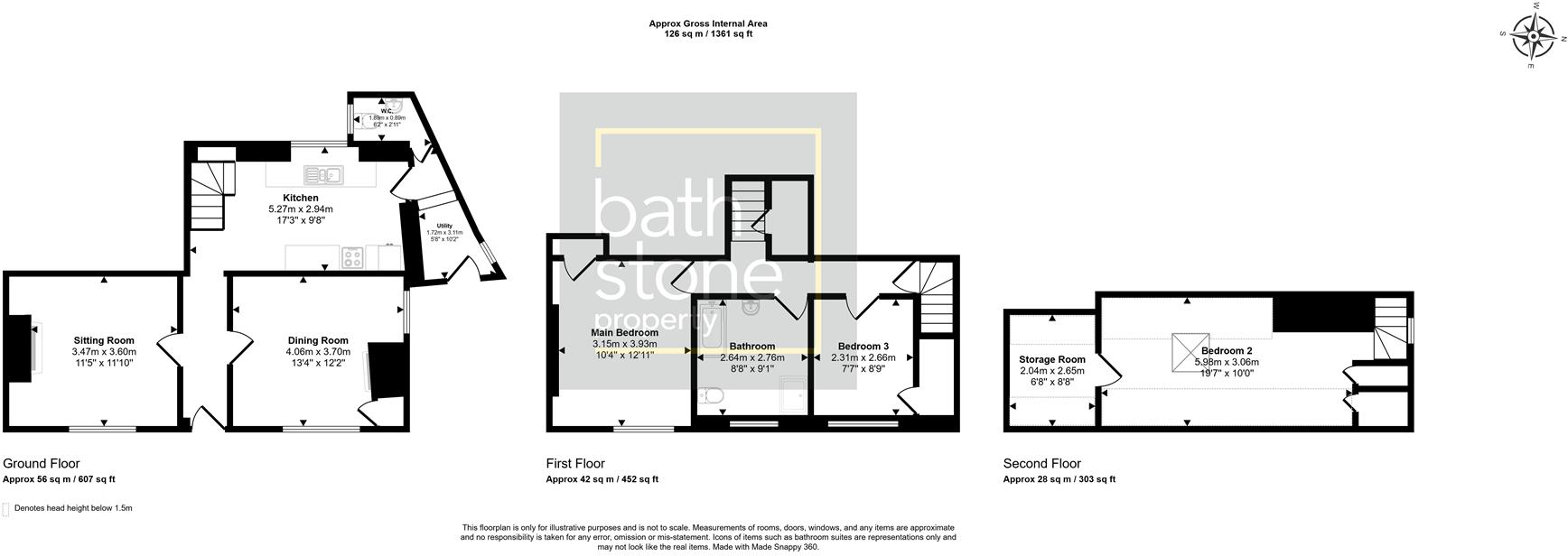 Park Road, Paulton floorplan