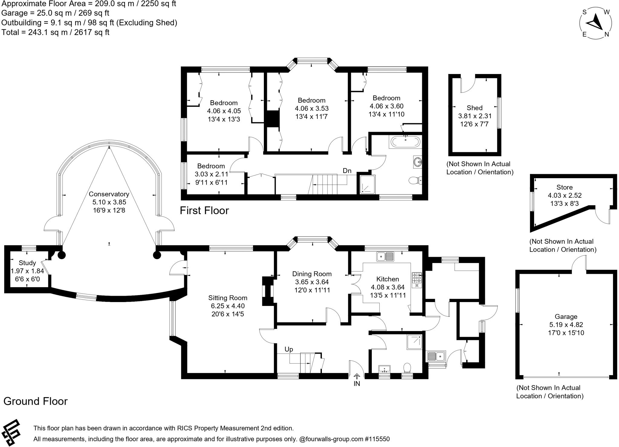 Petersfield Road, Midhurst, West Sussex, GU29 floorplan