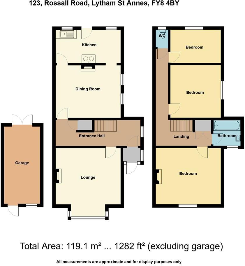 Rossall Road, Ansdell, Lytham St Annes floorplan