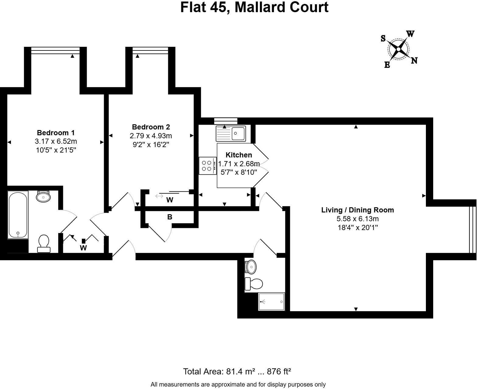 West Mills, Newbury, Berkshire, RG14 floorplan