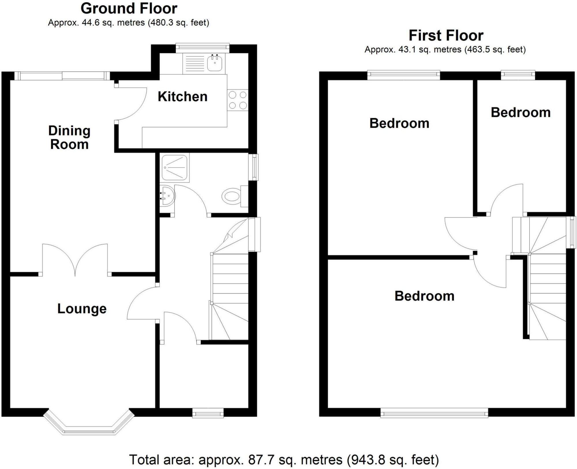 Debenham Road, Birmingham, B25 floorplan