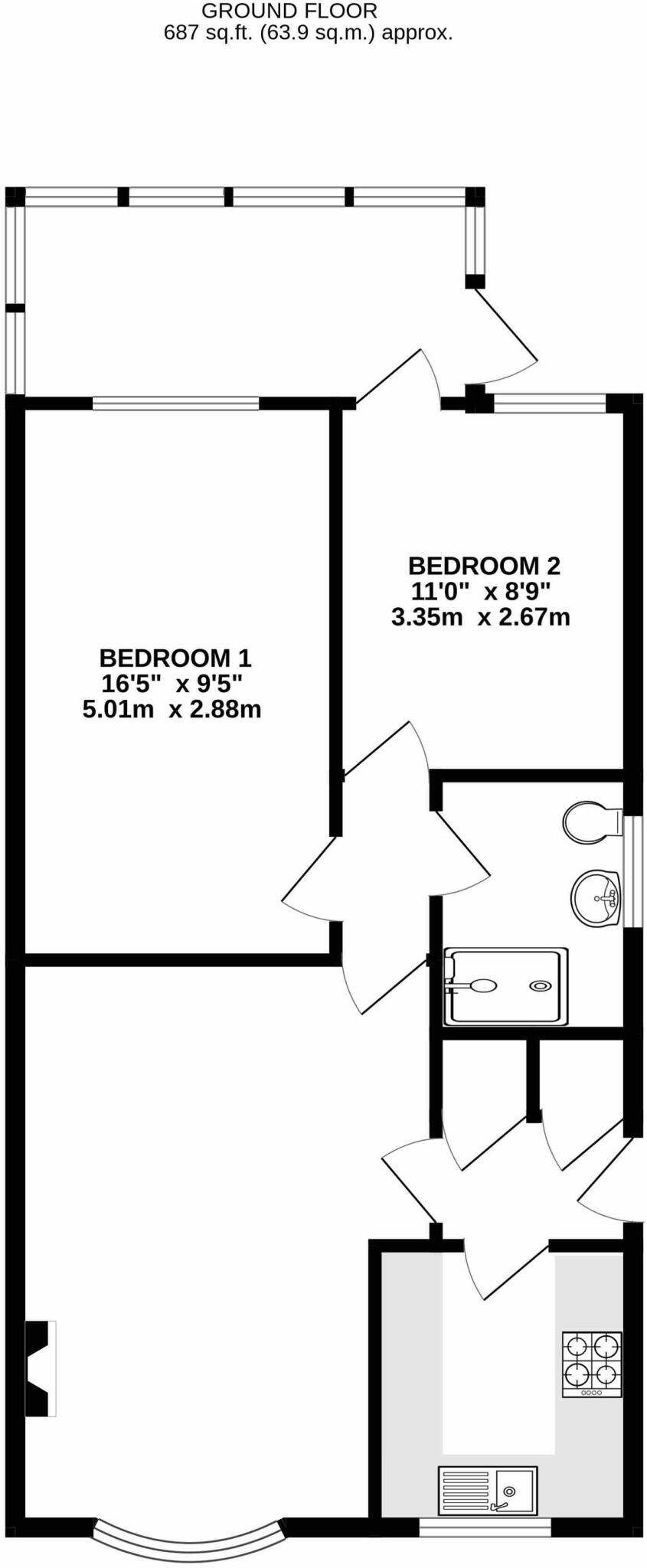 Kempton Road, Burton-On-Trent, DE15 floorplan