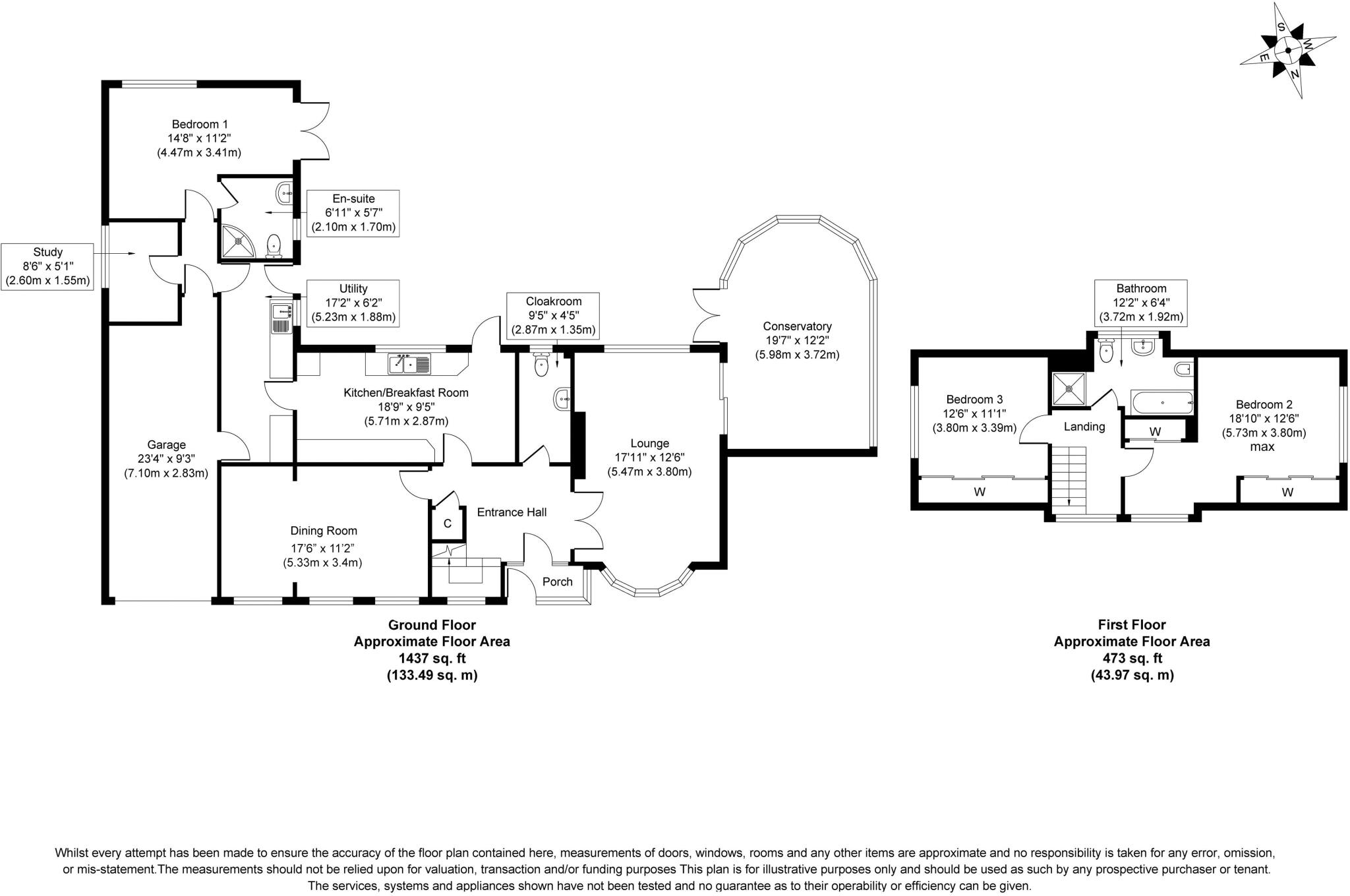 Charles Close, Wroxham, Norfolk floorplan