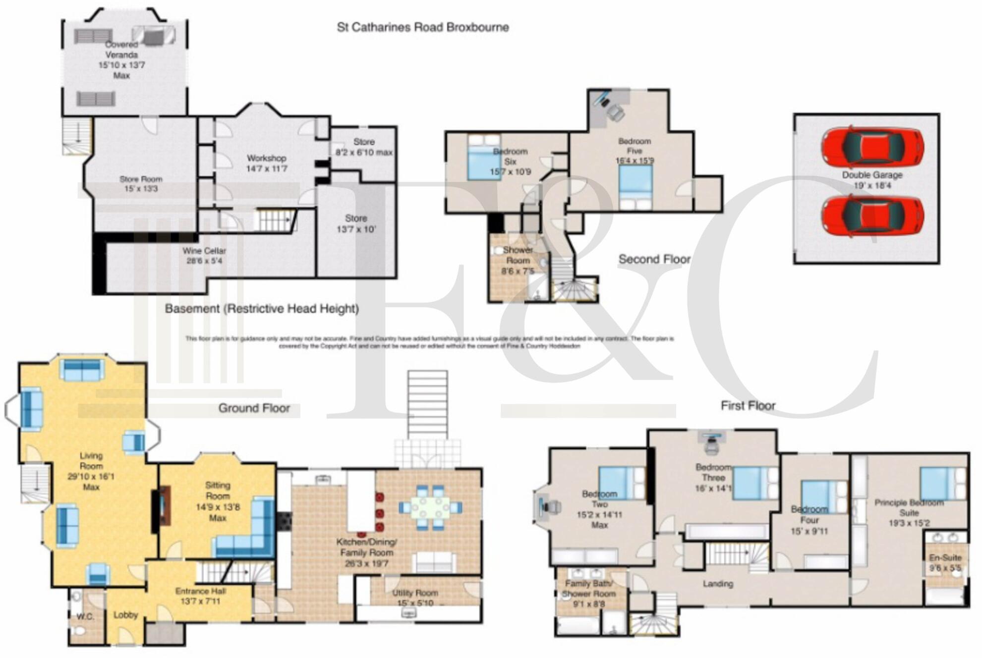 St. Catherines Road, Broxbourne, EN10 floorplan