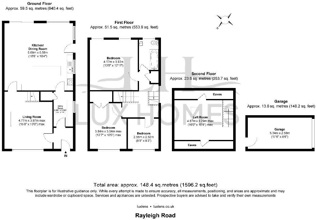 Rayleigh Road, Brentwood, CM13 floorplan