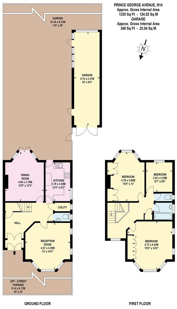 Prince George Avenue, London, N14 floorplan