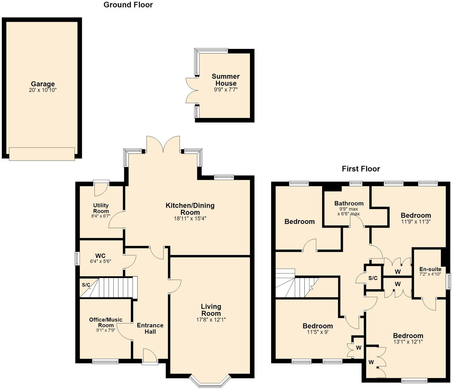 Orlando Road, Wellingborough, NN8 3AS floorplan