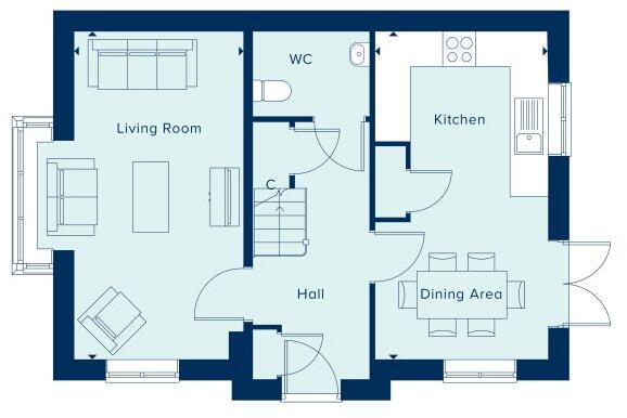 St Marys Grv, 
Nailsea, 
Bristol, 
BS48 4NJ
 floorplan