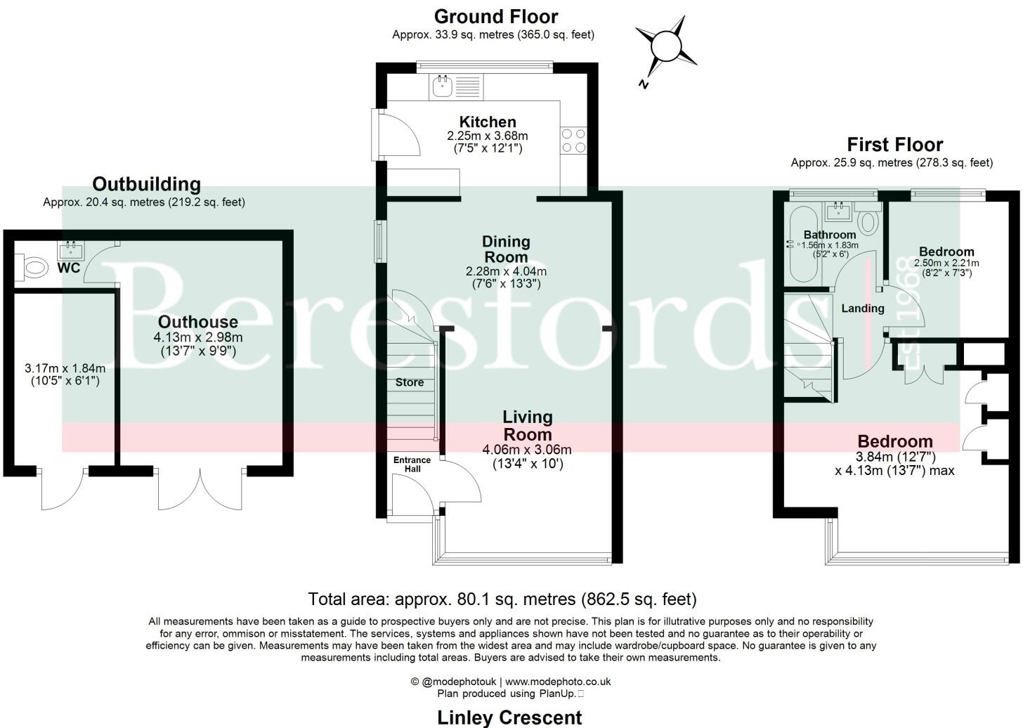 Linley Crescent, Romford, RM7 floorplan
