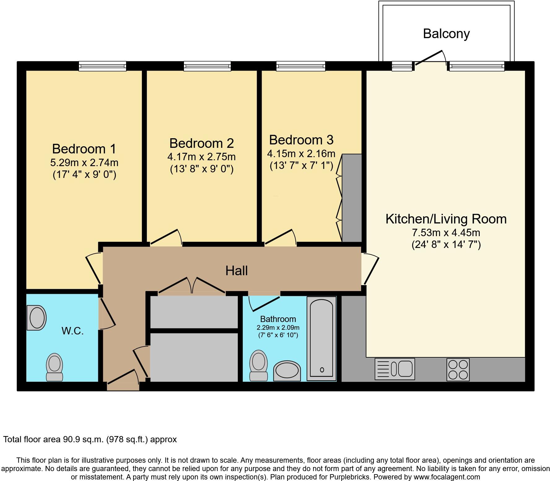 20 Norman Road, London, SE10 floorplan