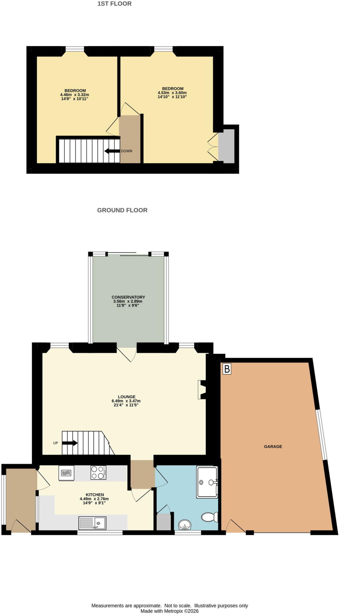 Brewers Hill, St. Dennis, St. Austell, PL26 8DJ floorplan