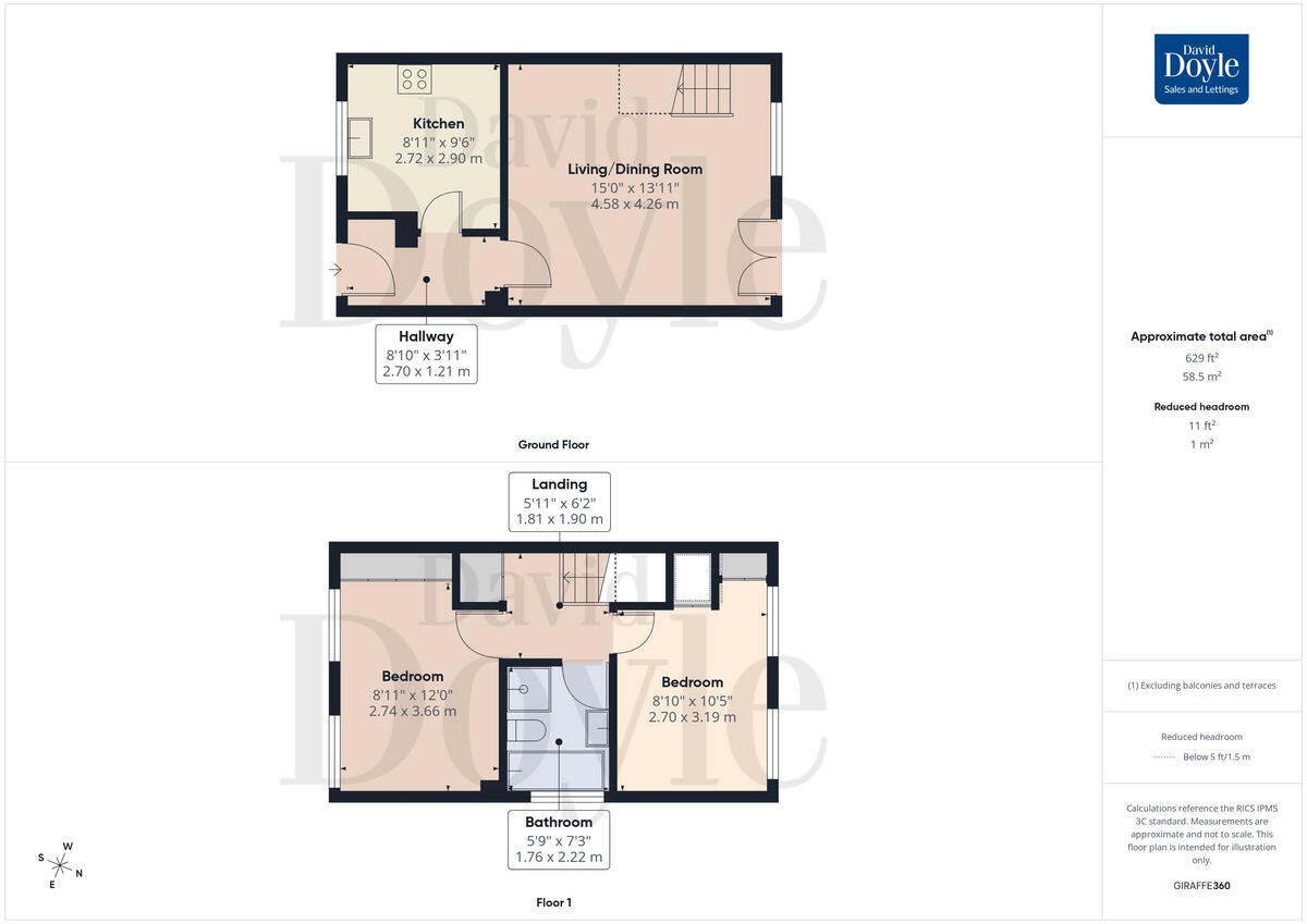 Kiln Cottages, Wood Lane End, HP2 floorplan