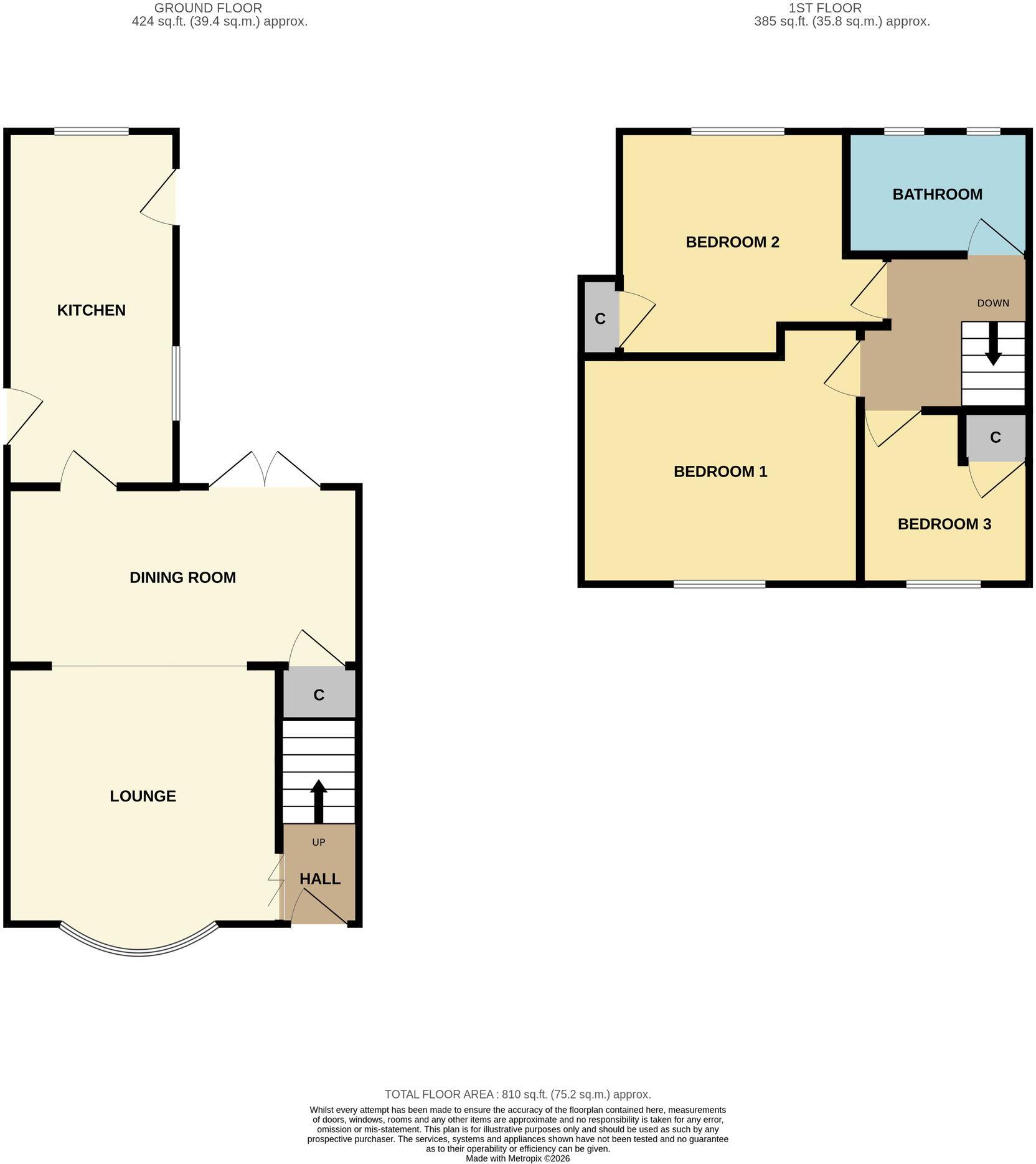 Nightingale Road, Middlesbrough, TS6 floorplan