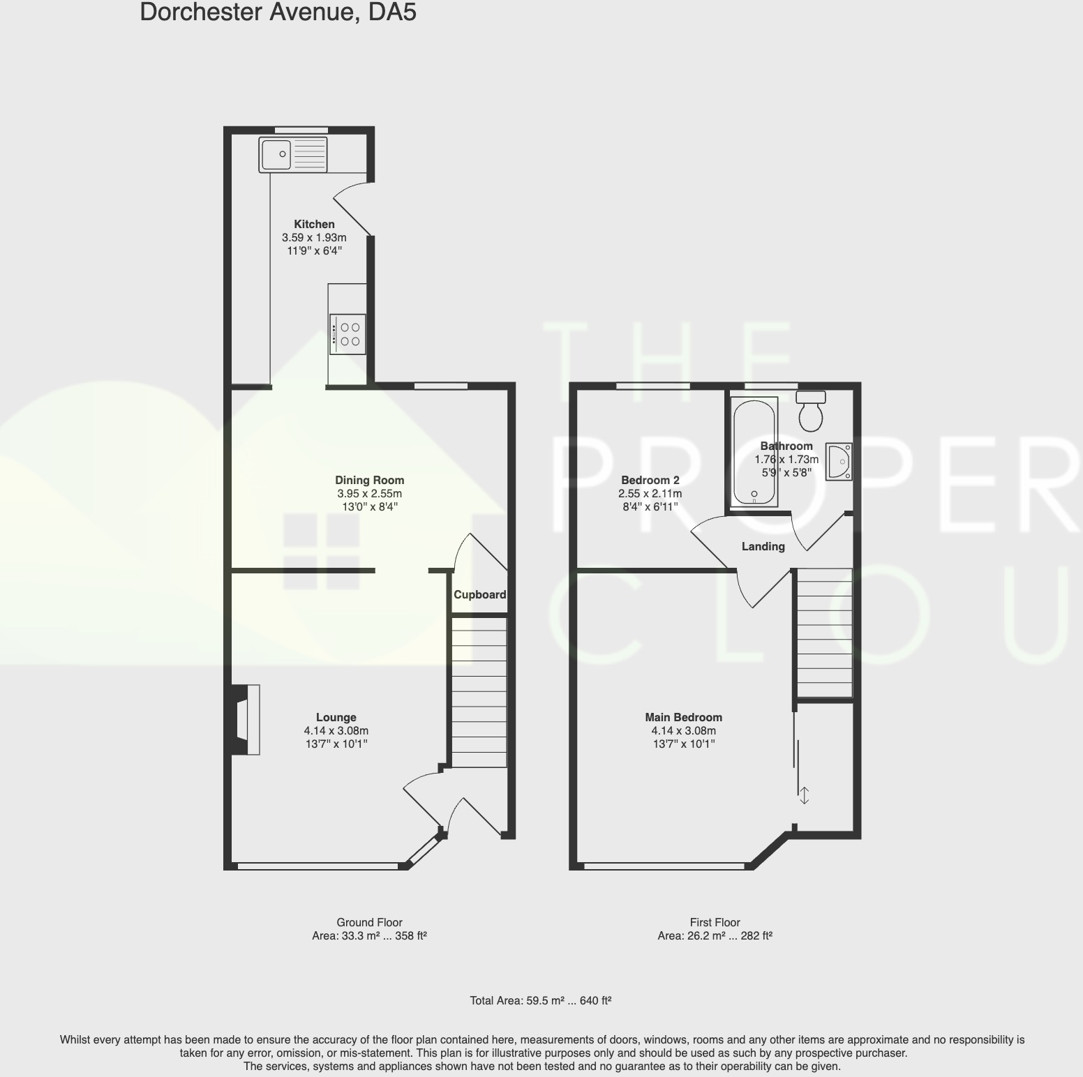 Dorchester Avenue, Bexley, Kent, DA5 floorplan