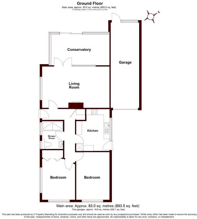 Park Road, Barnham, Bognor Regis, PO22 0AQ floorplan