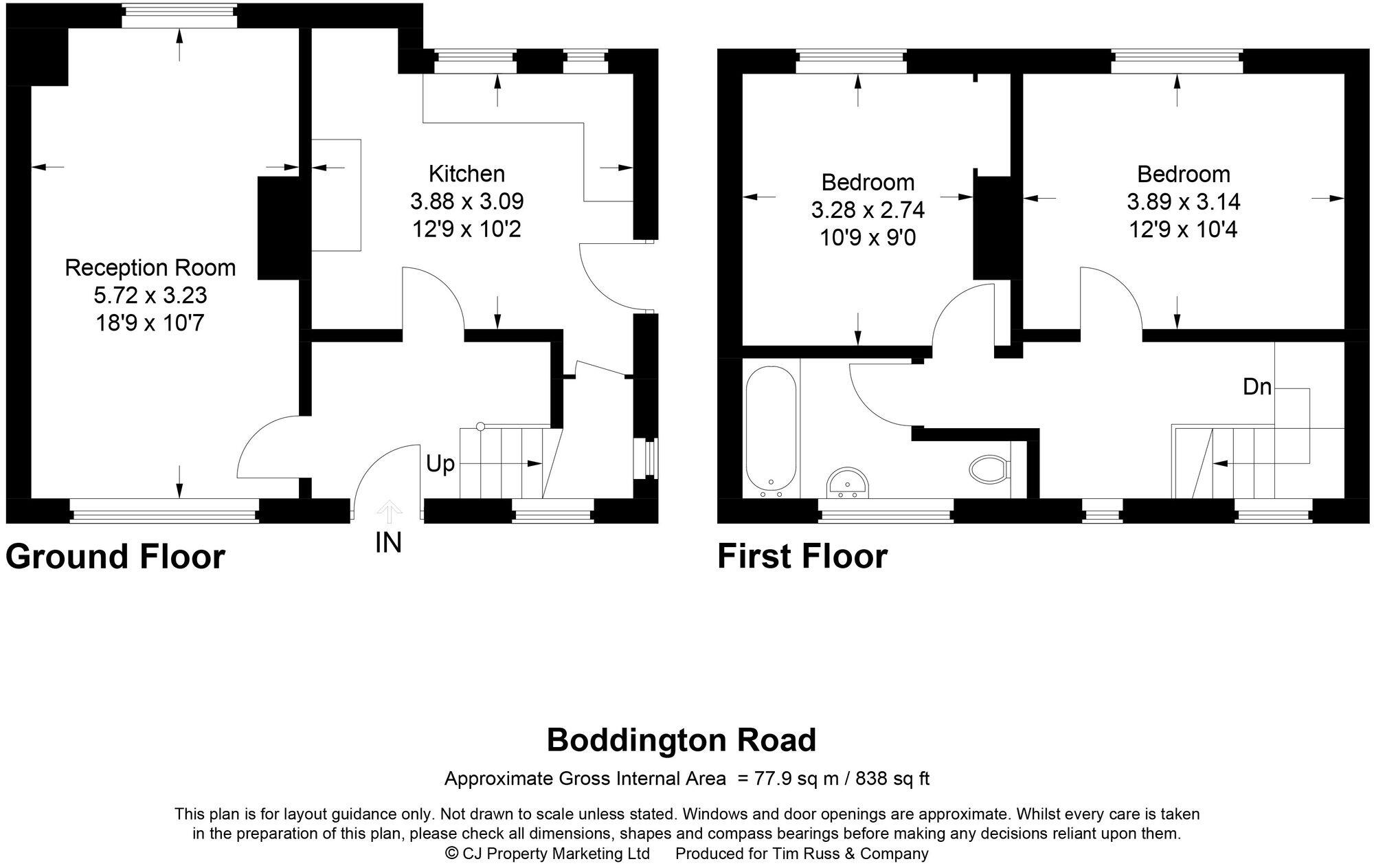 Boddington Road, Wendover, HP22 floorplan