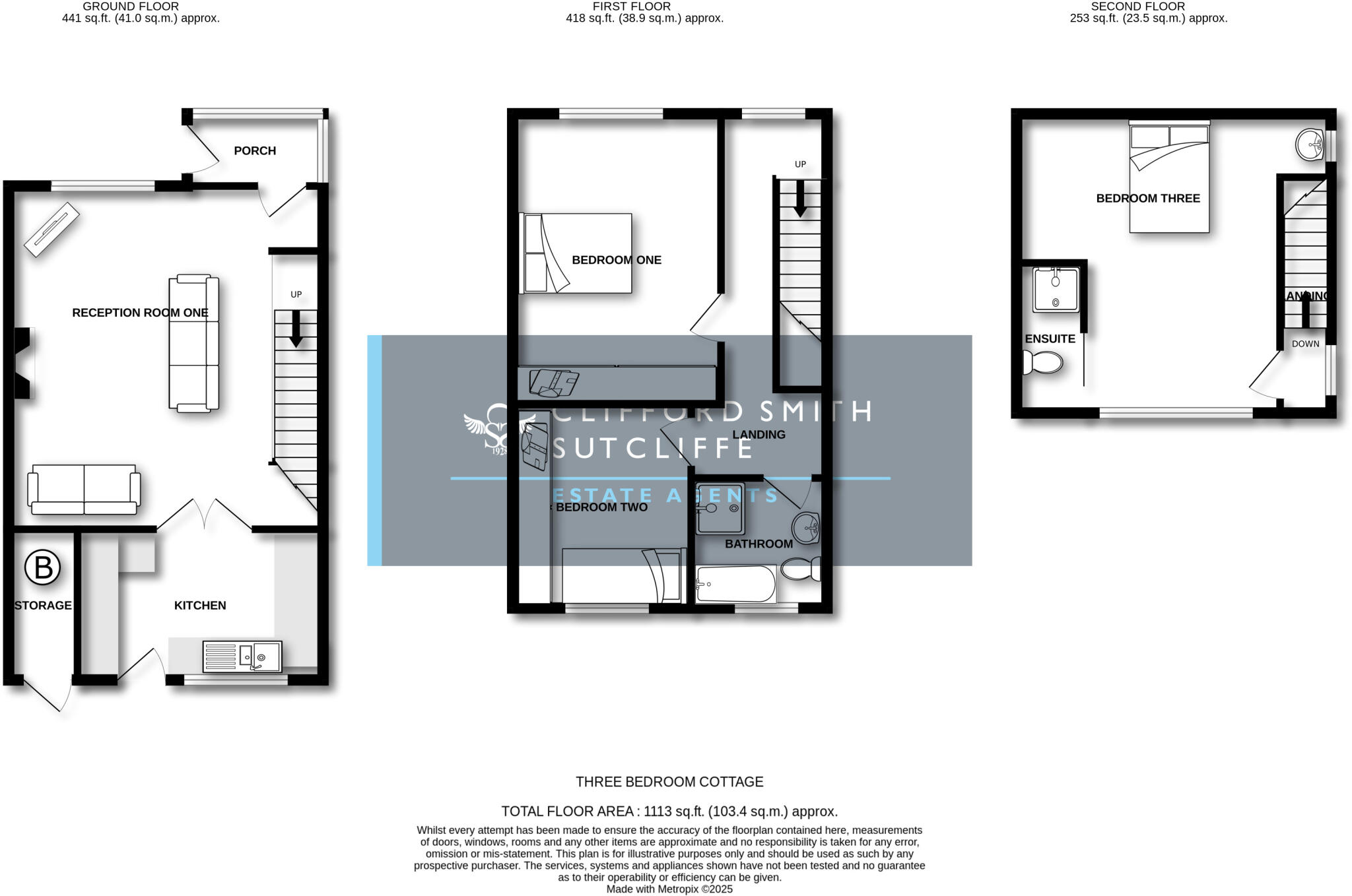 Pendle Bridge, Burnley floorplan