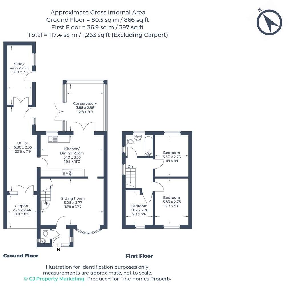Almond Road, Leighton Buzzard floorplan