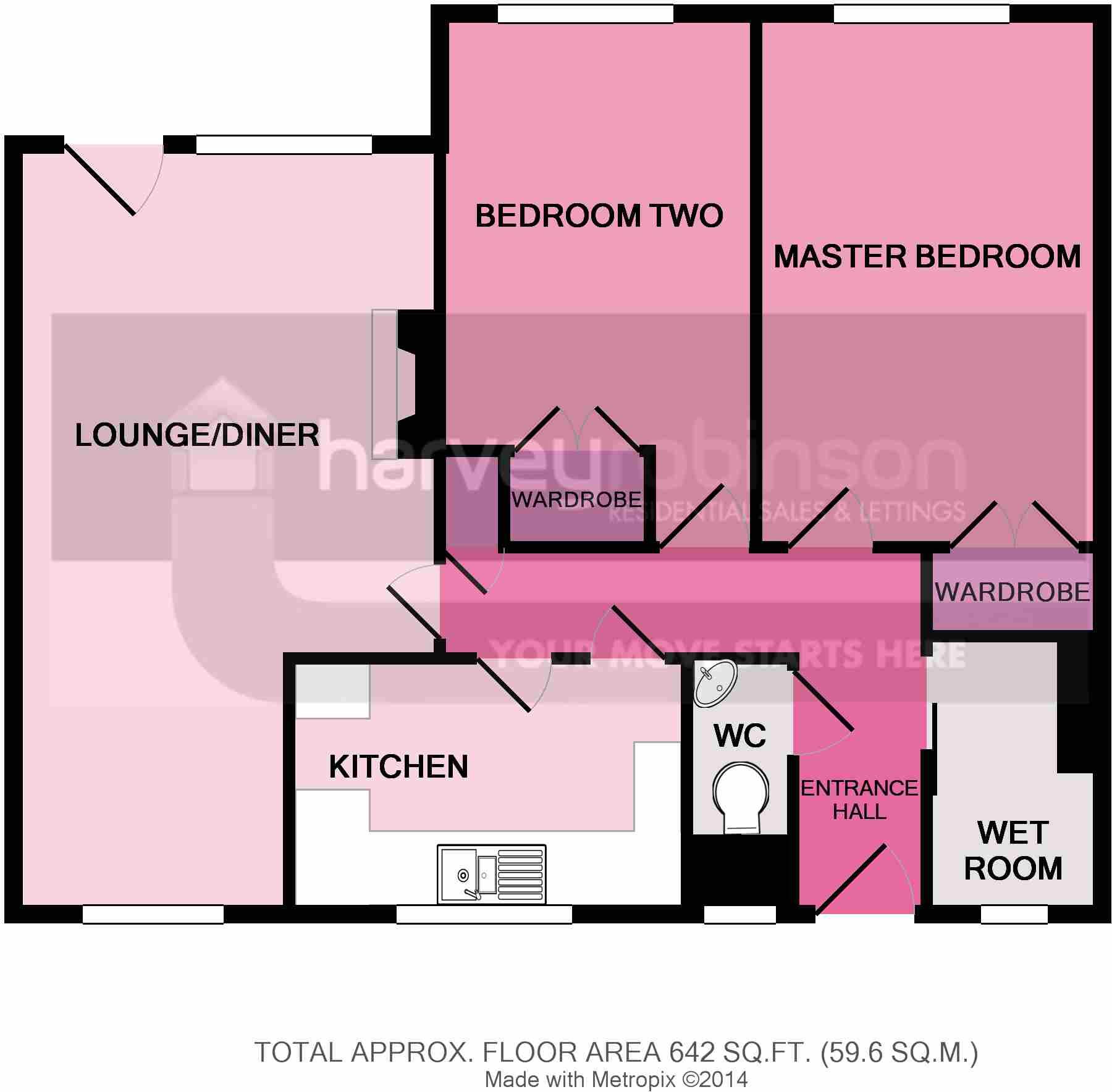 Huntingdon, Cambridgeshire floorplan