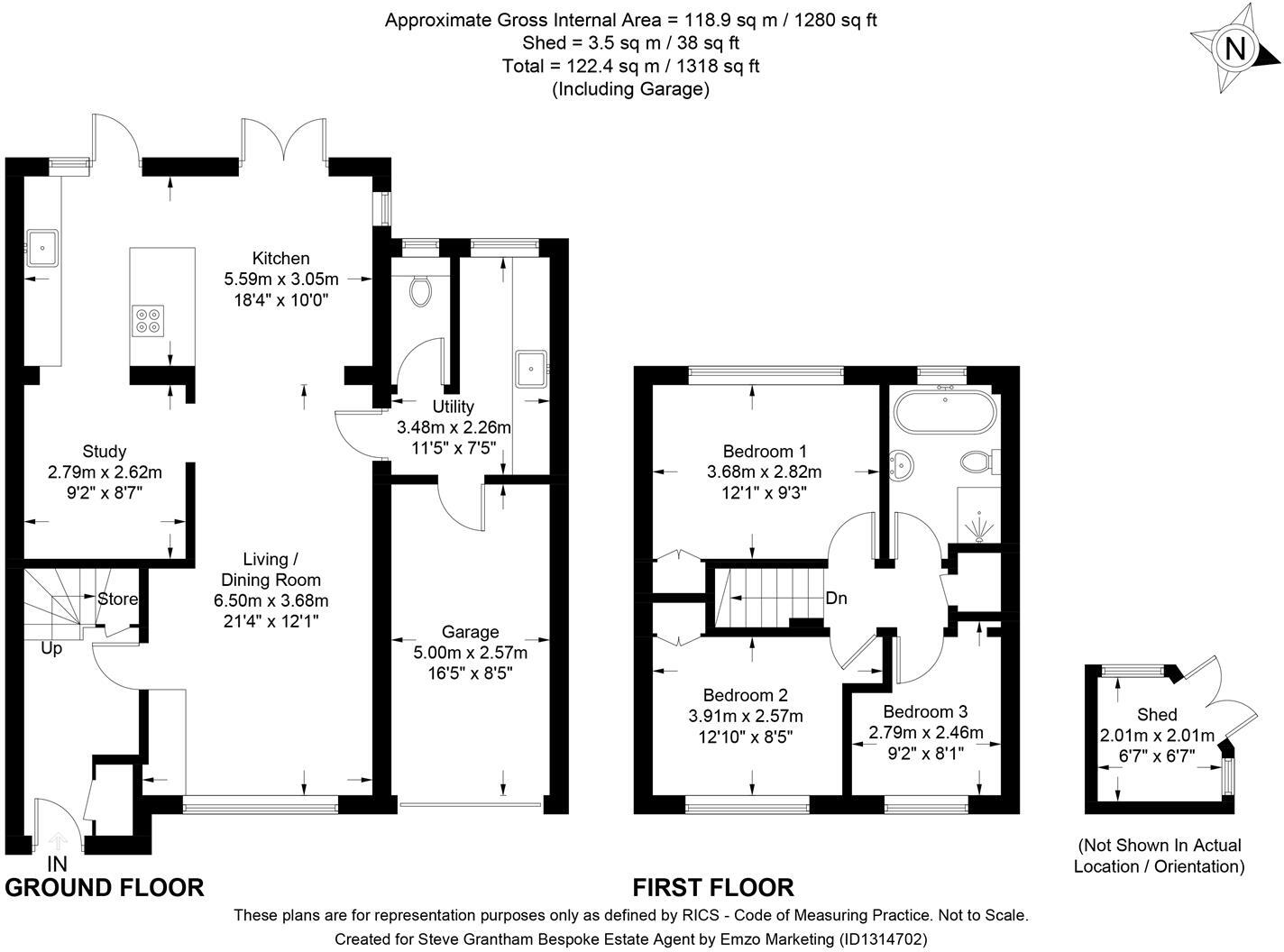 Cygnet Road, Farlington floorplan
